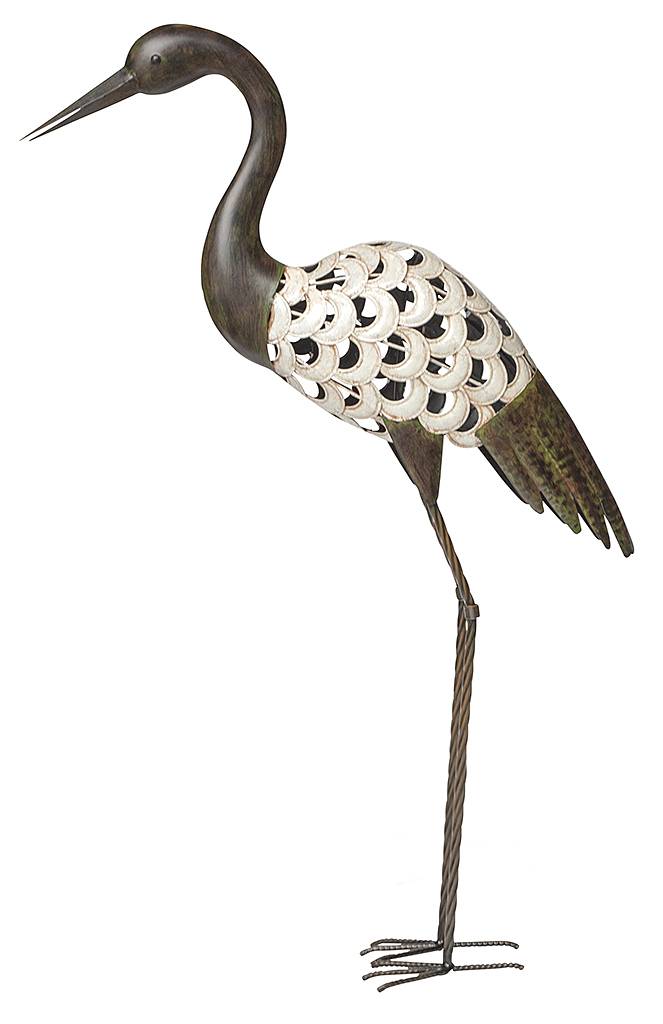 Garden ID - Grue décorative en métal à poser L.51 x l.12 x H.95 cm - Imagen 6