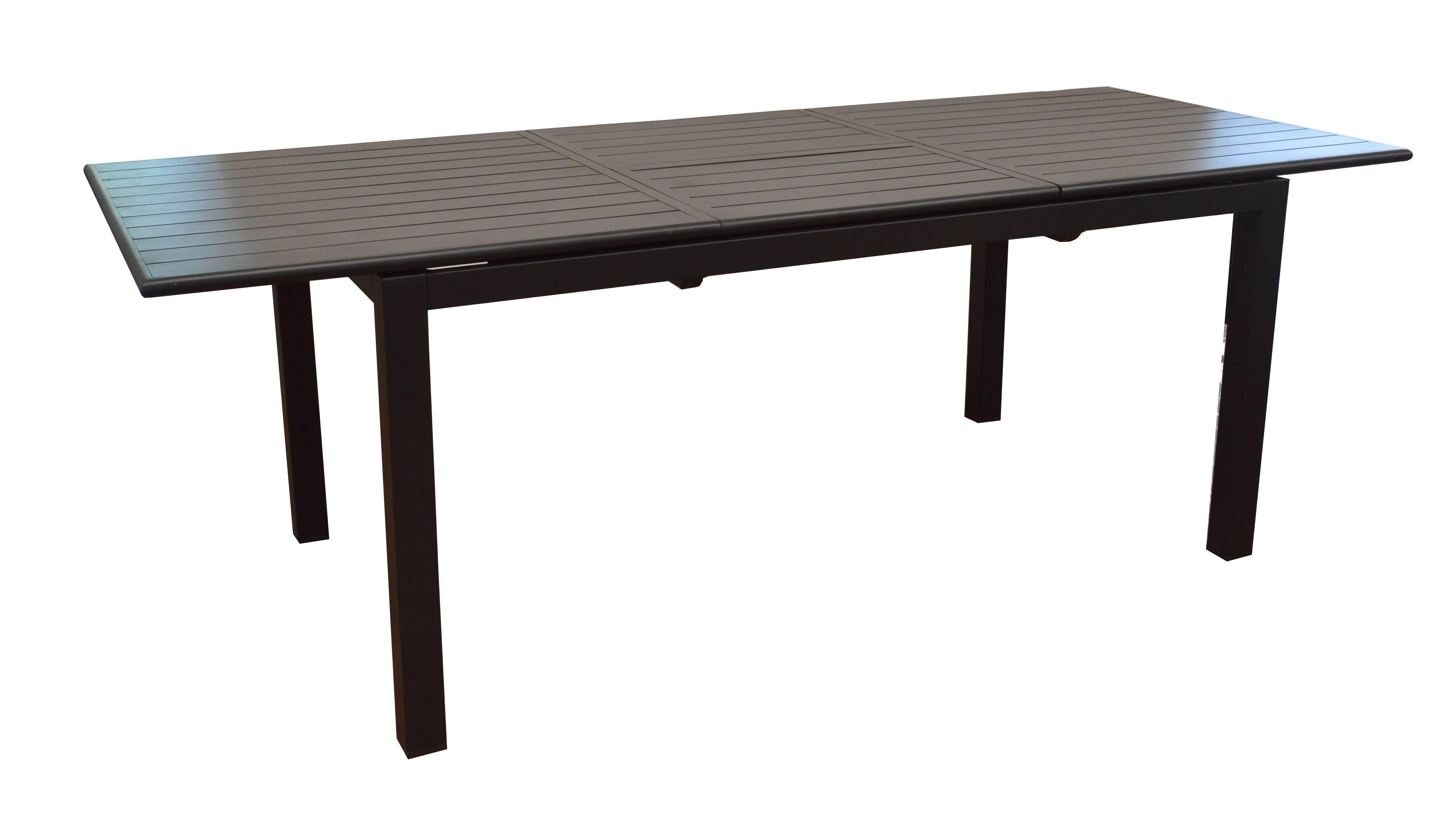 Pro Loisirs - Pro Loisirs - Mesa Elen extensible Grafito - L.130/180 cm - Imagen 2