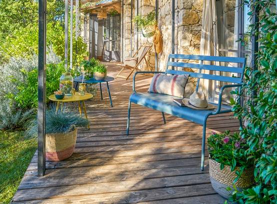 Pro Loisirs - Table Basse Jardin Ronde Acier - PRO LOISIRS - Image 2