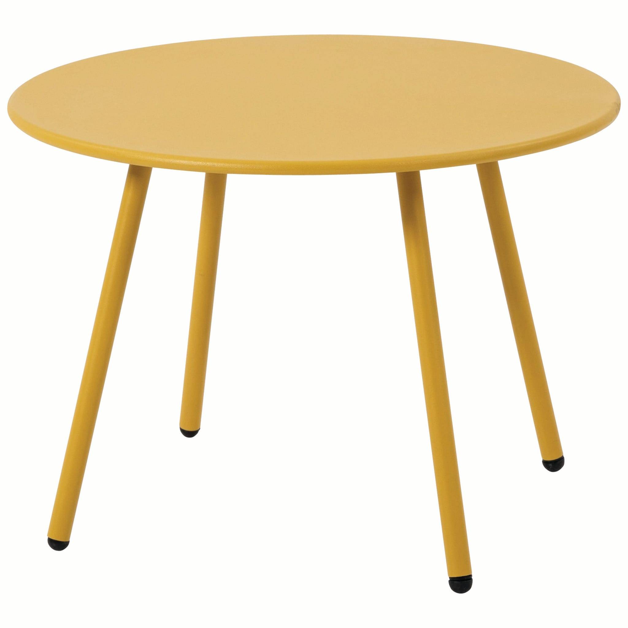 Pro Loisirs - Table Basse Jardin Acier Moutarde – RIO - Image 1