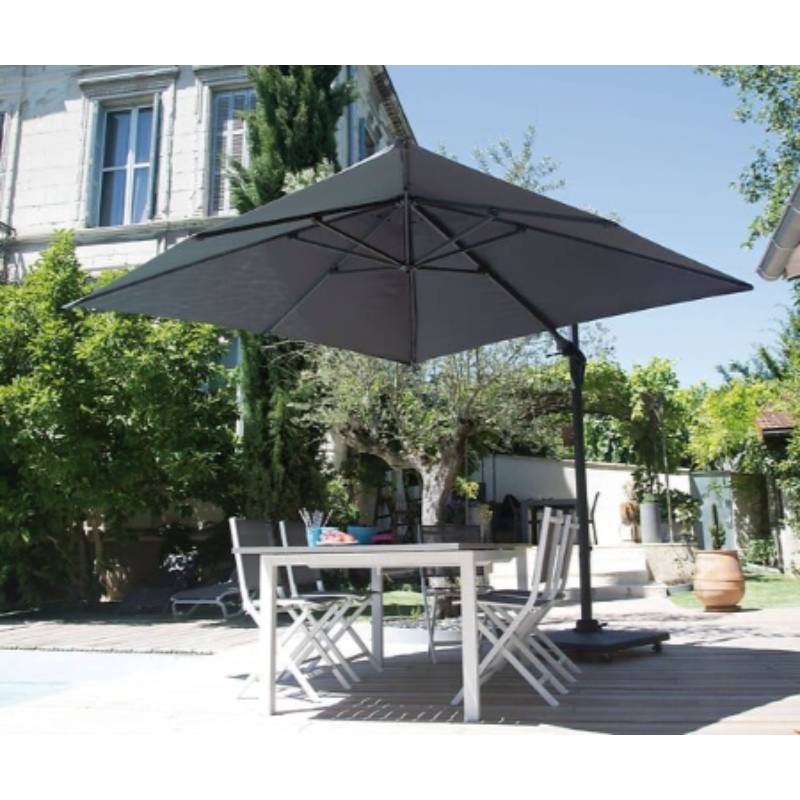 Parasol Roma Grey/Gris 3x3m - Image 2