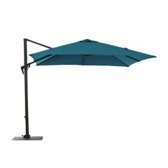 Parasol Roma Grey/Gris 3x3m - Image 8