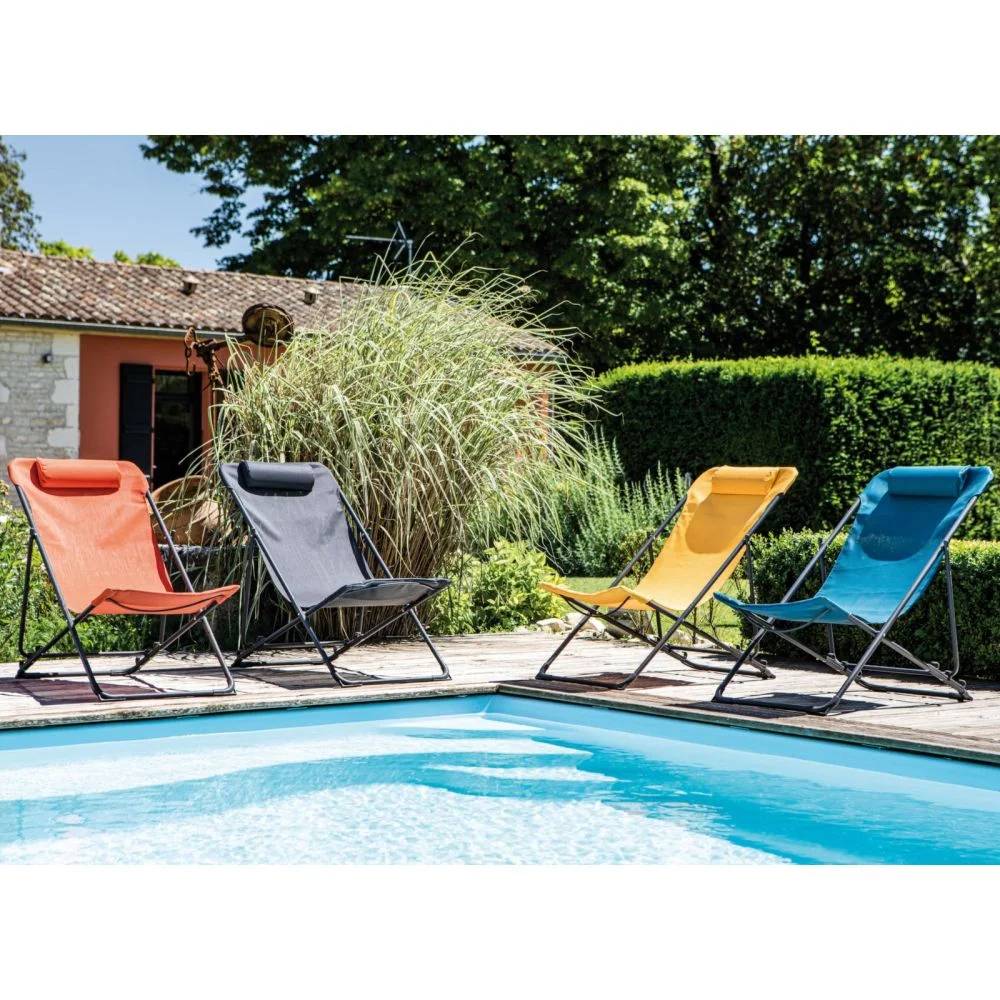 Pro Loisirs - Chilienne de jardin acier bleu Globe - Image 5
