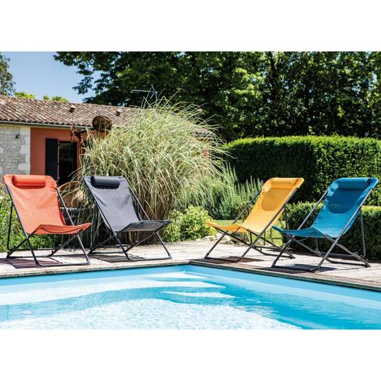 Pro Loisirs - Chilienne de jardin acier bleu Globe - Image 4