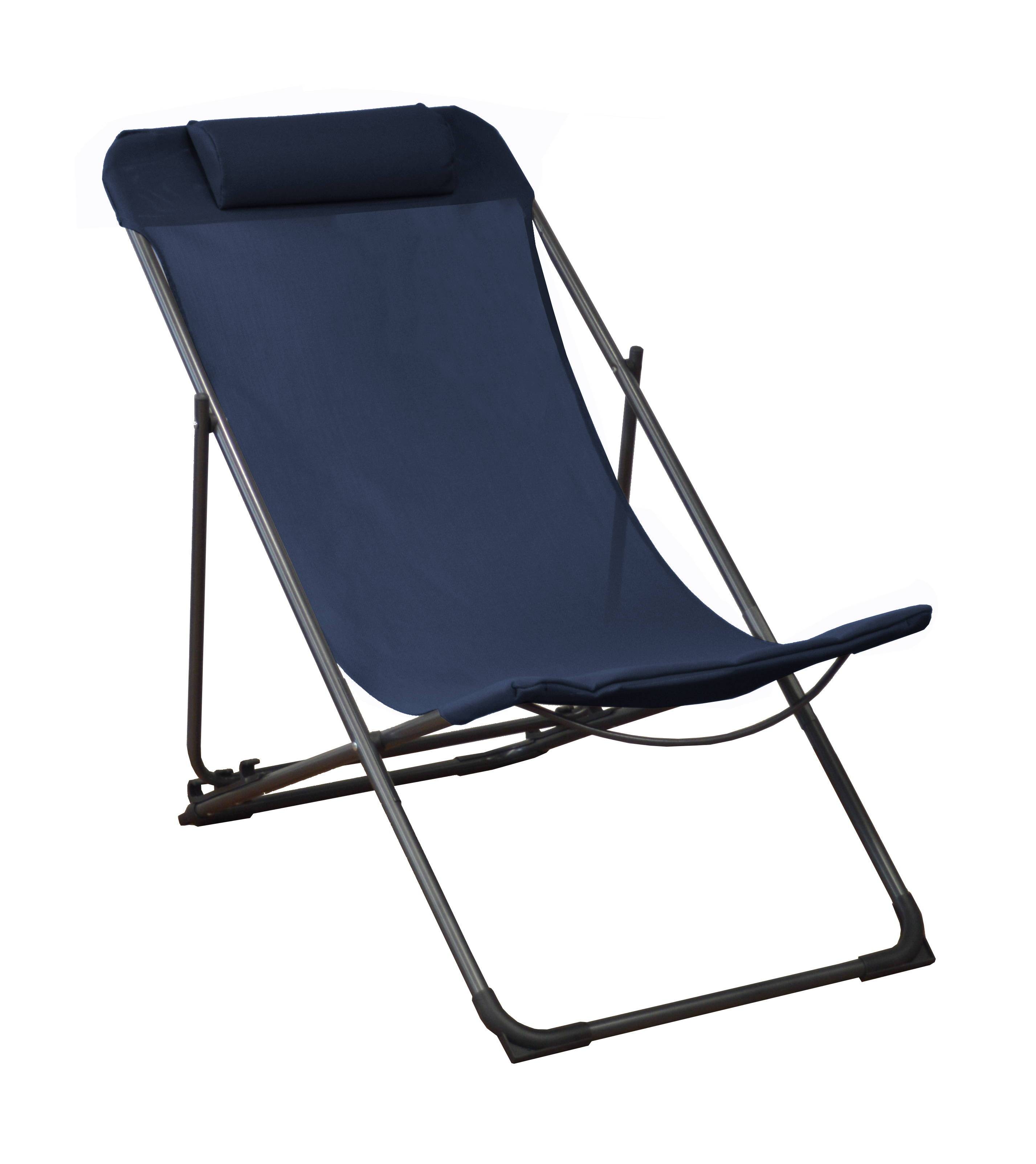 Pro Loisirs - Chilienne de jardin acier bleu Globe - Image 1