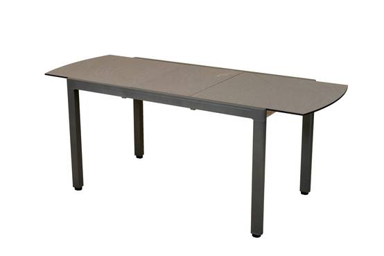 Les jardins® - Table extensible Balcon en alu. et HPL L.145/185 x l.75 x H.75 cm - Image 3