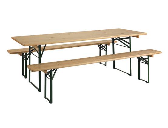 Jardipolys - Jardipolys - Set Brasseur 80 avec table et 2 bancs - Image 2