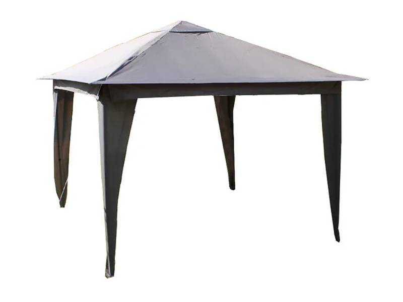 Couleurs du monde - Tonnelle autoportante Acier Taupe - COULEURS DU MONDE - Imagen 2