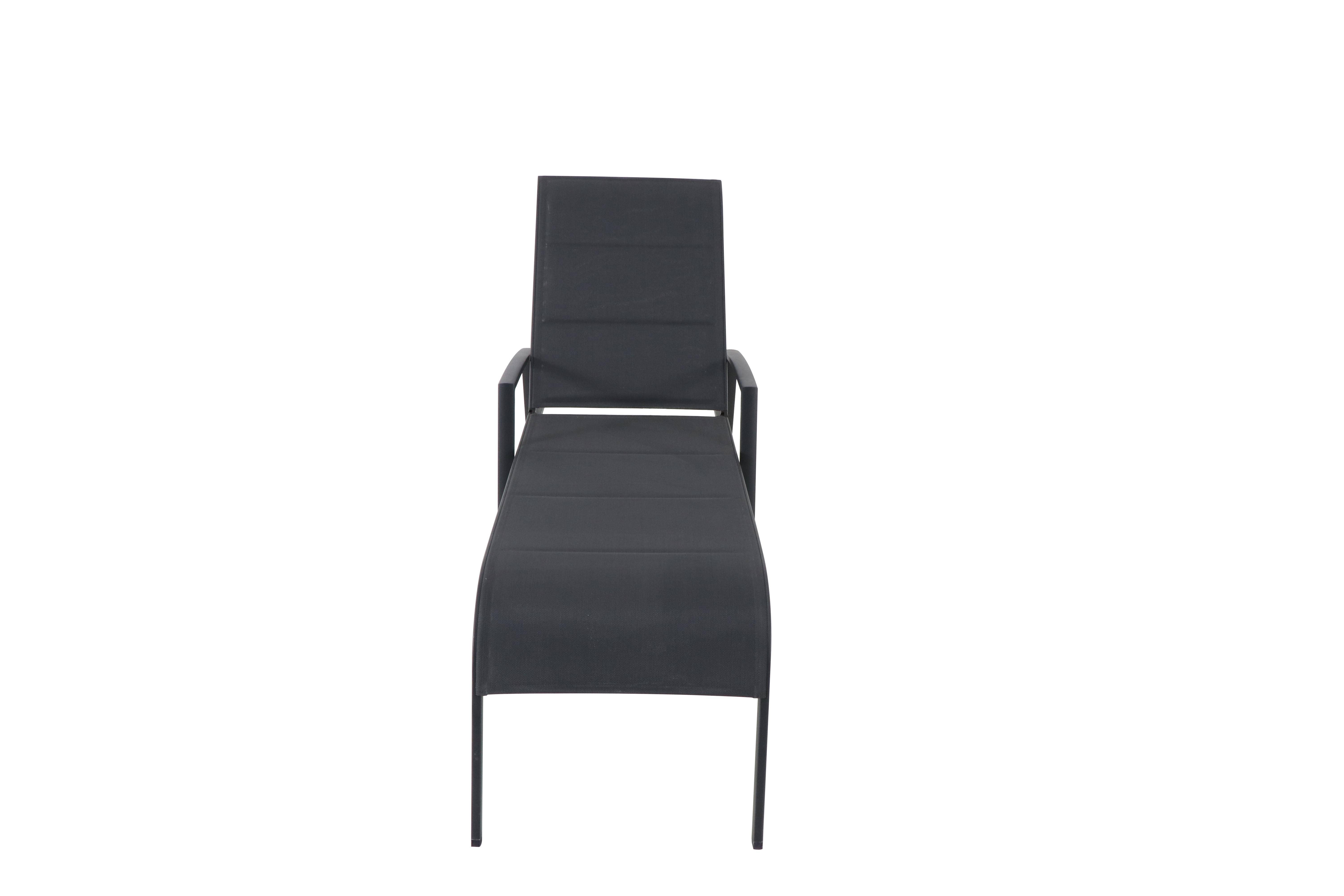 Bain de soleil alu textilène anthracite Sommet ECLOZ - Image 8