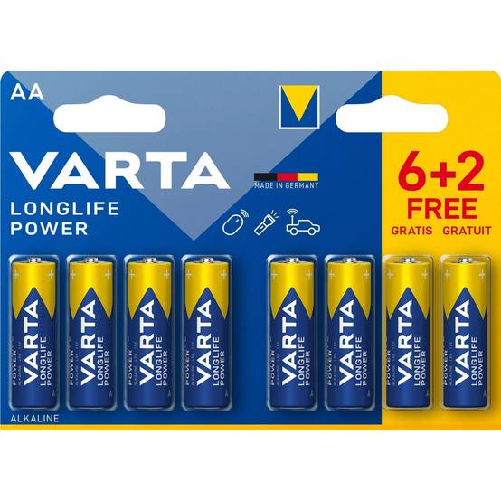 Pile alcaline High Energy LR6 1,5V AA - VARTA - Image 1