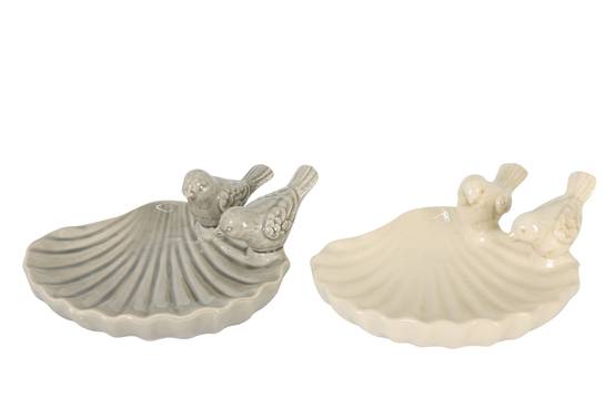 BAIN D OISEAU EMAILLE 23X18X9CM C 2