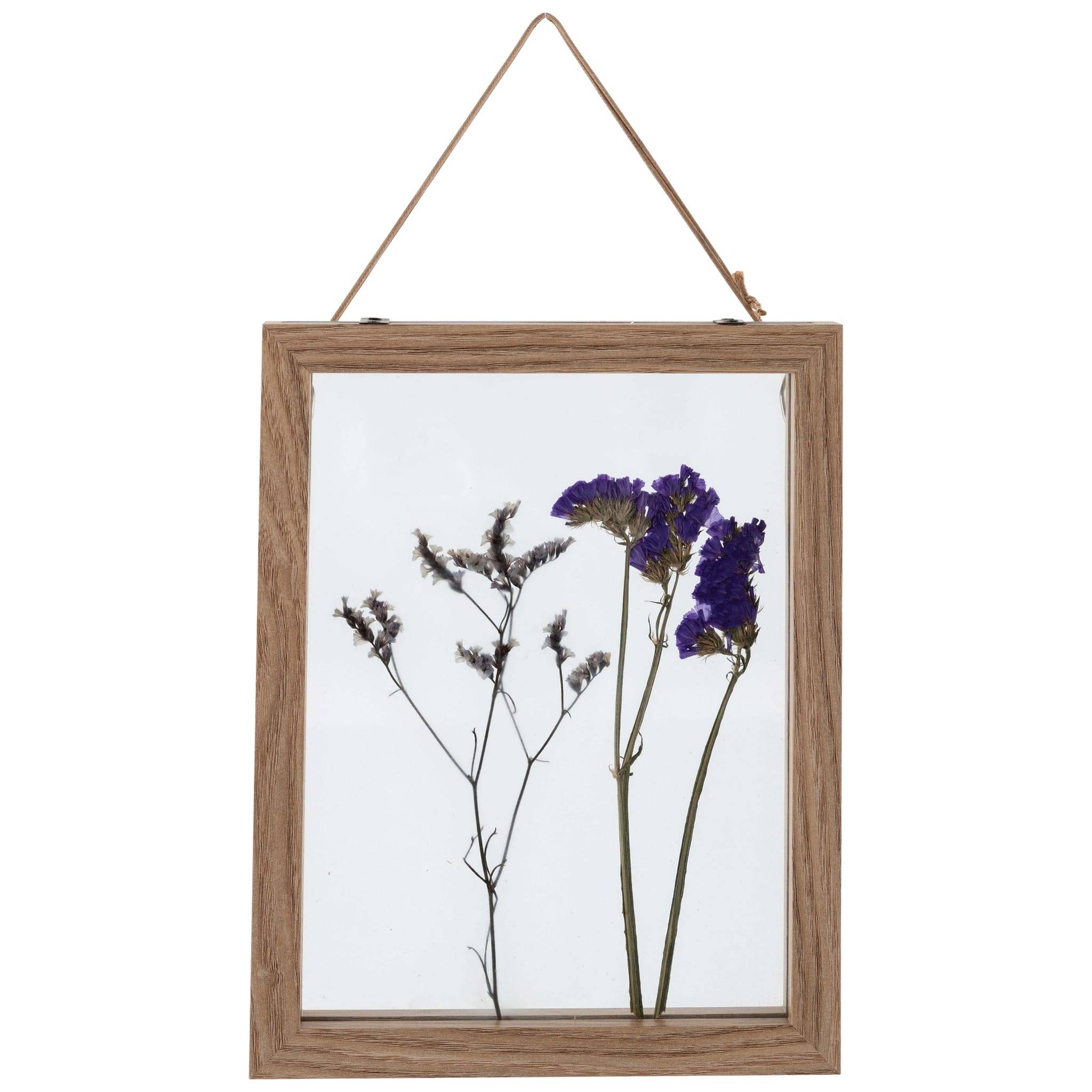 Cadre pour décor floral séchées L.18 x l.2,5 x H.23 cm - Image 1