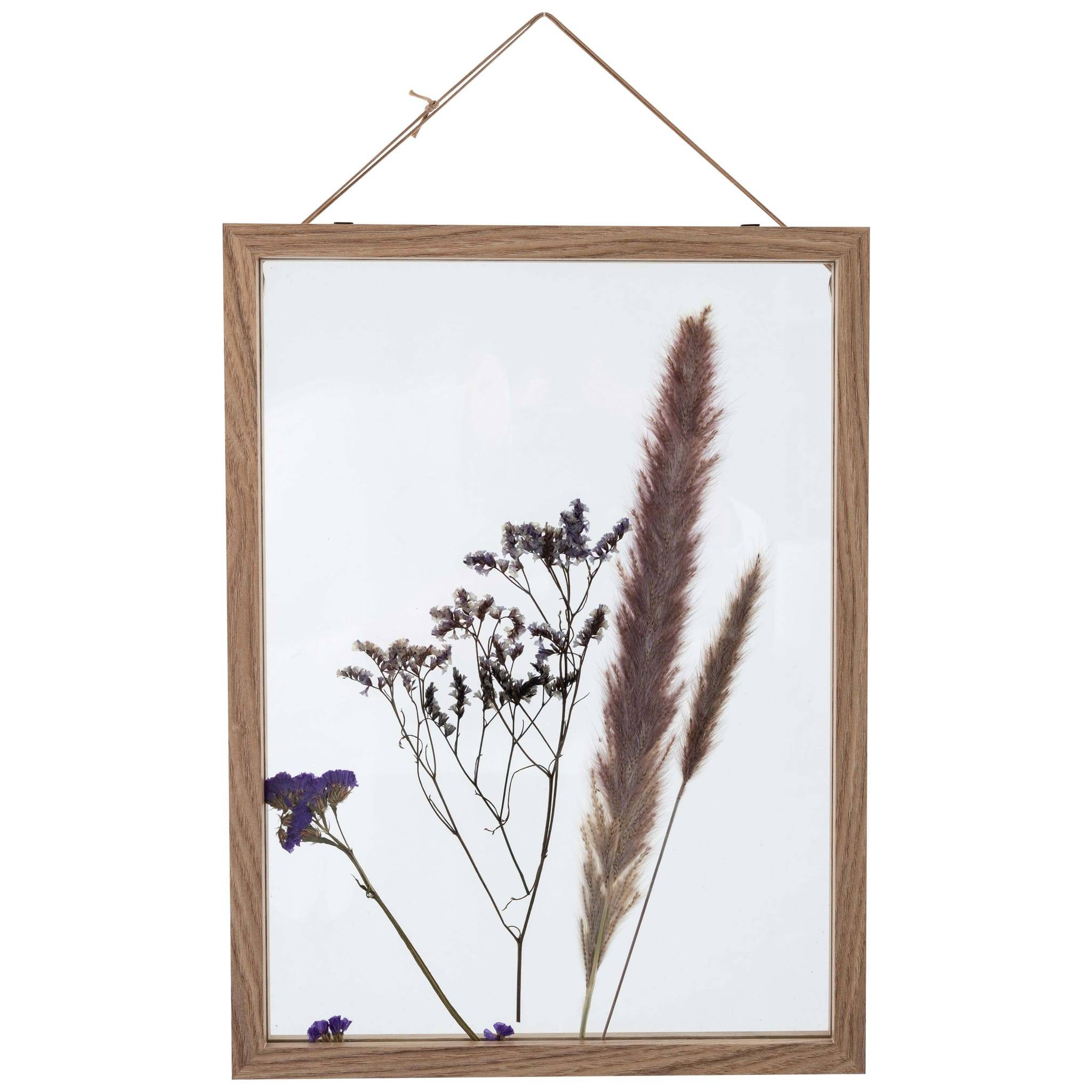 Cadre pour décor floral séchées L.30 x l.2,5 x H.40 cm - Image 1
