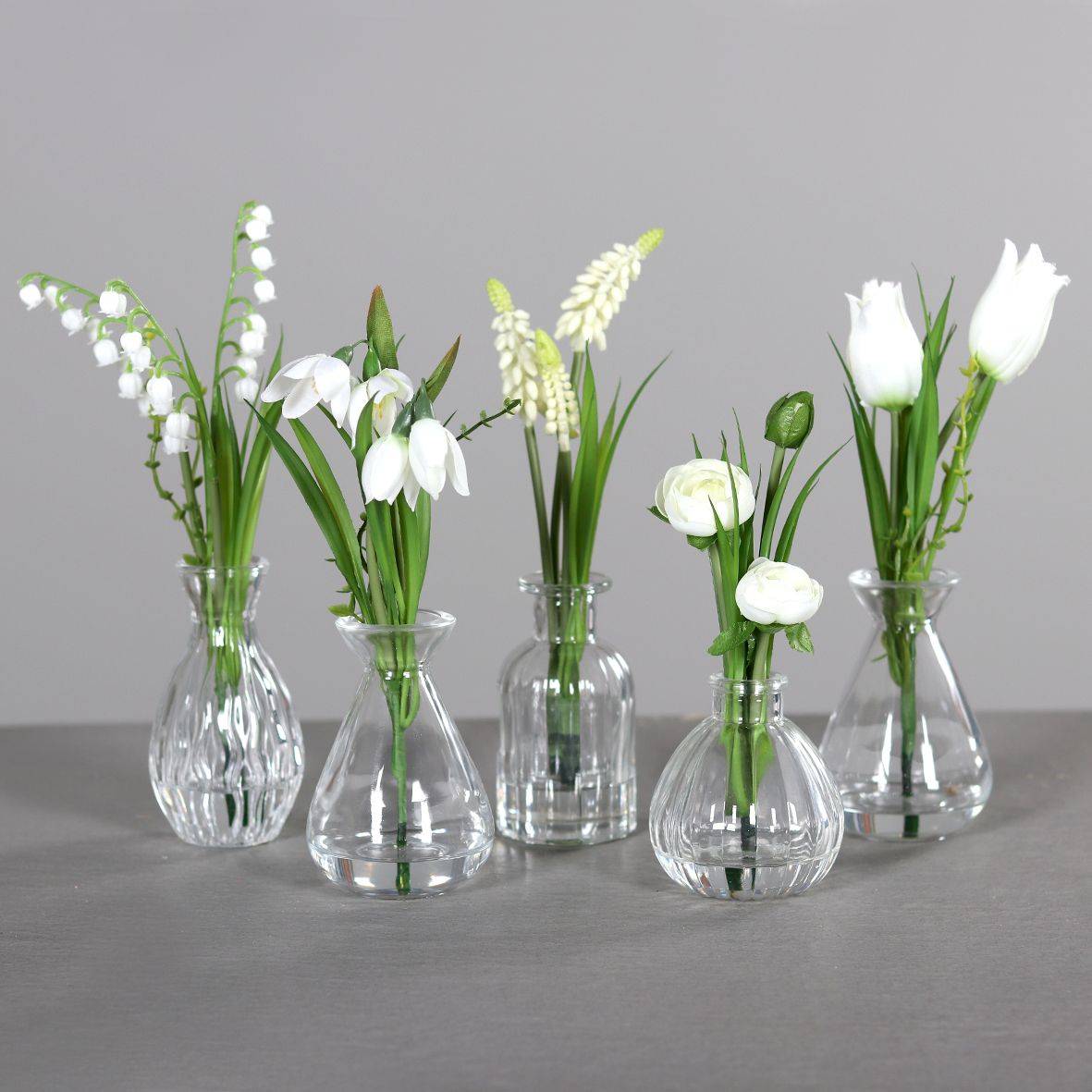 DPI - DPI - Fleurs printanières artificielles assorties H.22 cm
