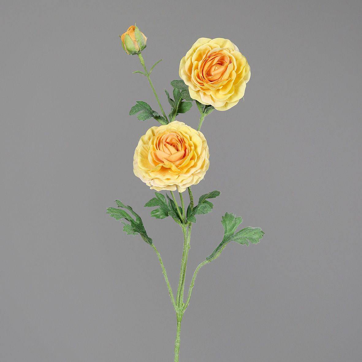 DPI - DPI - Renoncule artificielle jaune H.72 cm