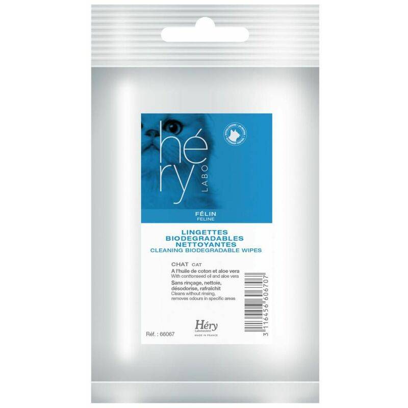 Laboratoires Hery - Lingettes Chat Huile de Coton – HERY