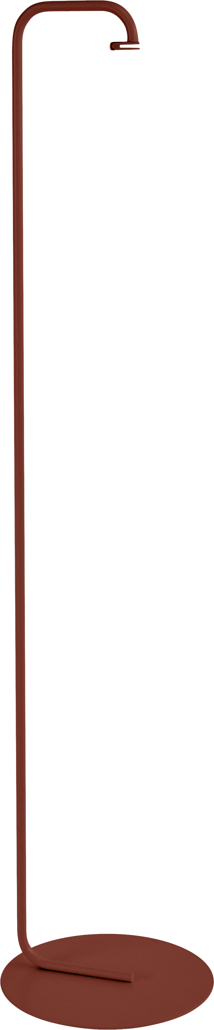 Fermob - Fermob - Pied simple Balad Ocre Rouge L.35 x l.35 x H.157 cm