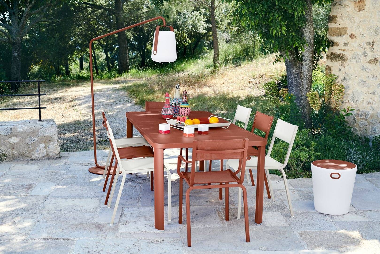 Fermob - Fermob - Pied déporté Ocre Rouge L.44 x l.128 x H.190 cm - Image 3