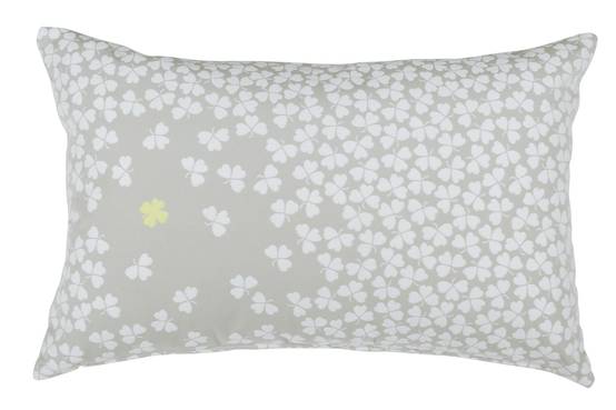 Fermob - Fermob - Coussin Trèfle Gris Argile L.68 x l.44 cm - Image 1