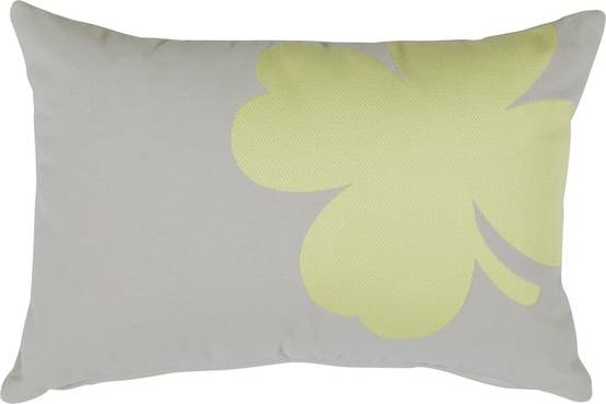 Fermob - Fermob - Coussin Trèfle Gris Argile L.44 x l.30 cm - Image 1
