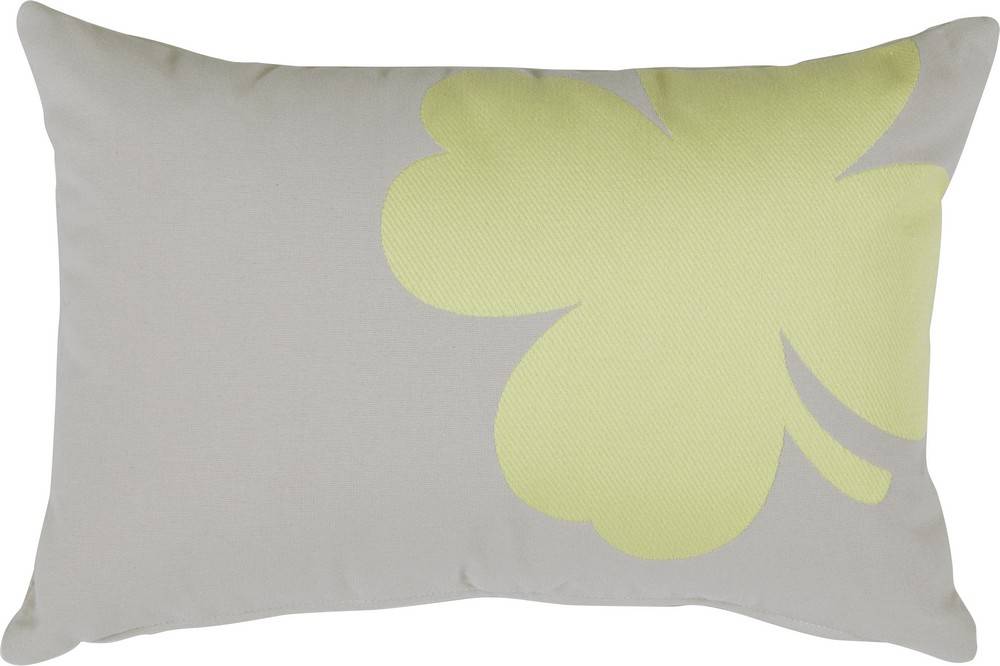 Fermob - Fermob - Coussin Trèfle Gris Argile L.44 x l.30 cm - Image 1