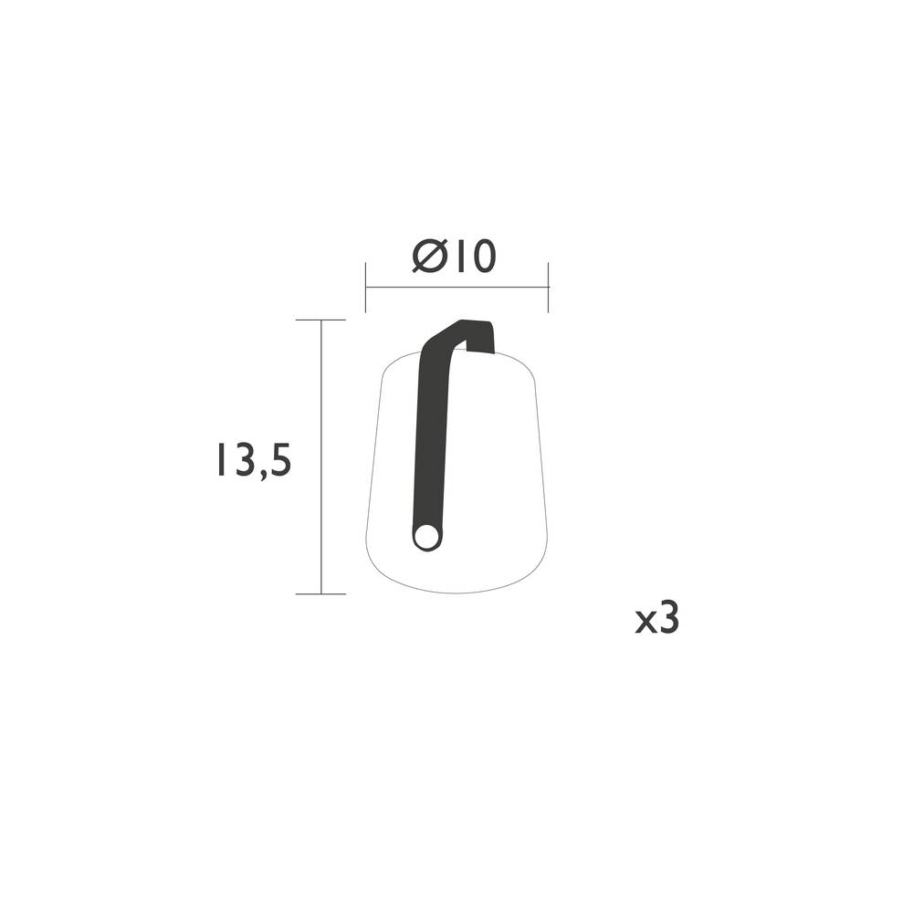 Fermob - Lot 3 Lampes Balad – FERMOB - Image 6