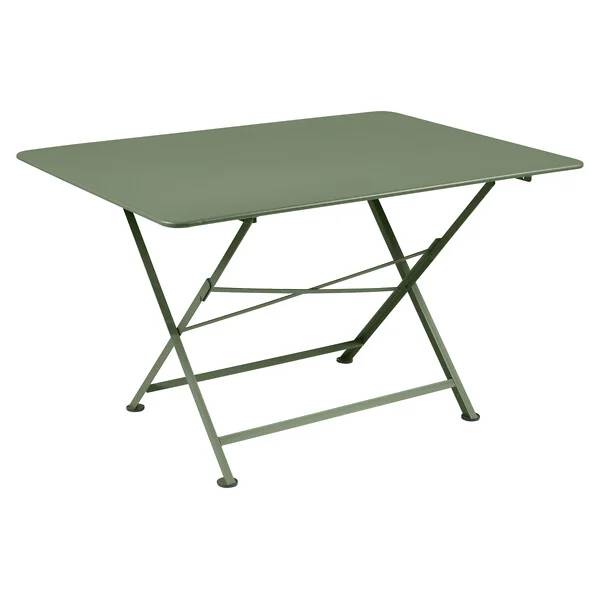 Fermob - Table de jardin rectangulaire pliante acier cactus 6 personnes Cargo Fermob