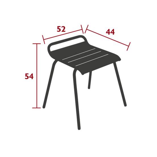 Fermob - Tabouret Monceau - FERMOB - Image 6