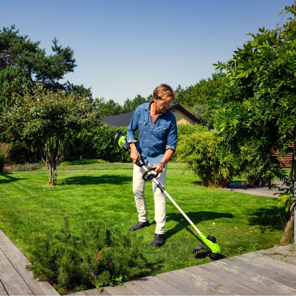 Greenworks - Coupe-bordures sans fil 48V Ø 33 cm G48ST8 - GREENWORKS - Imagen 6