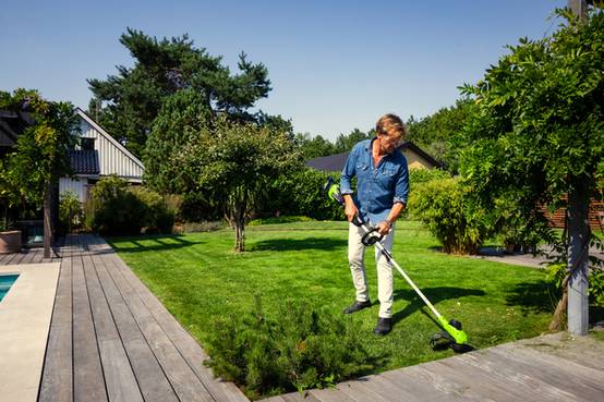 Greenworks - Coupe-bordures sans fil 48V Ø 33 cm G48ST8 - GREENWORKS - Imagen 4