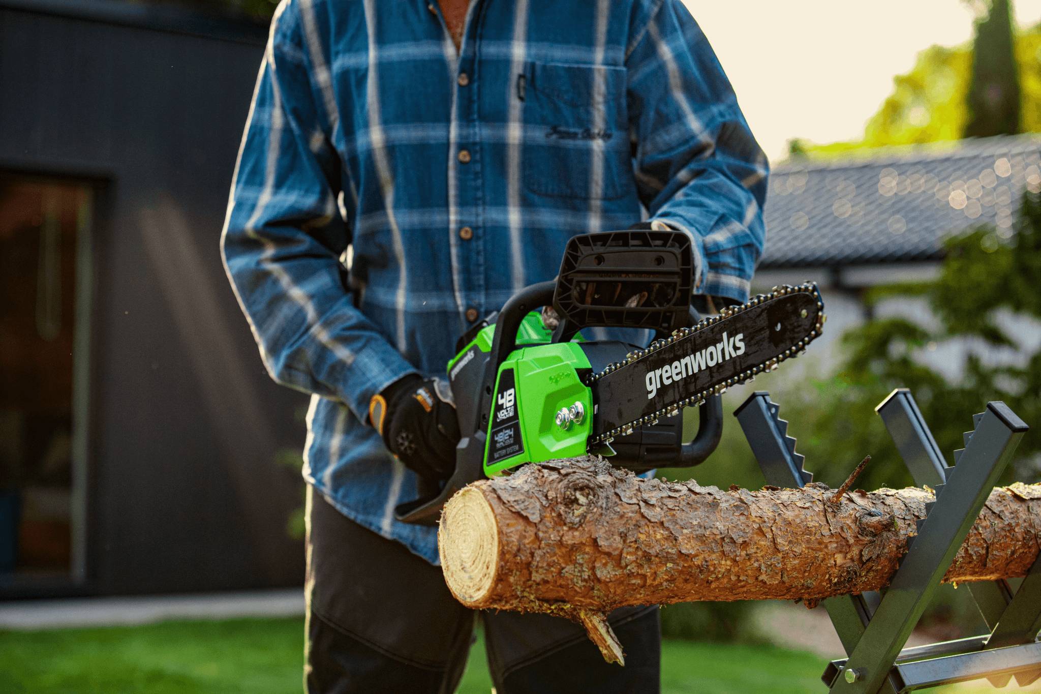 Greenworks - Tronçonneuse Batterie 48 V – GREENWORKS - Image 7