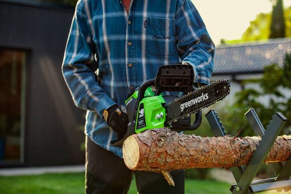 Greenworks - Tronçonneuse Batterie 48 V – GREENWORKS - Imagen 2