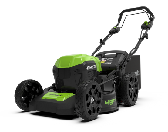 Greenworks - Tondeuse à batterie poussée GREENWORKS GD48LM46 48V - Machine nue - Image 1