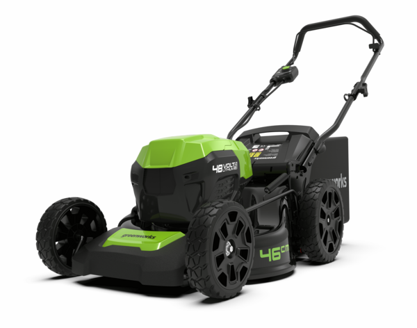 Greenworks - Cortadora de césped a batería autopropulsada GREENW GD48LM46SP 48V - Máquina desnuda
