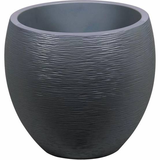 Pot rond double paroi gris anthracite - EDA - Image 3