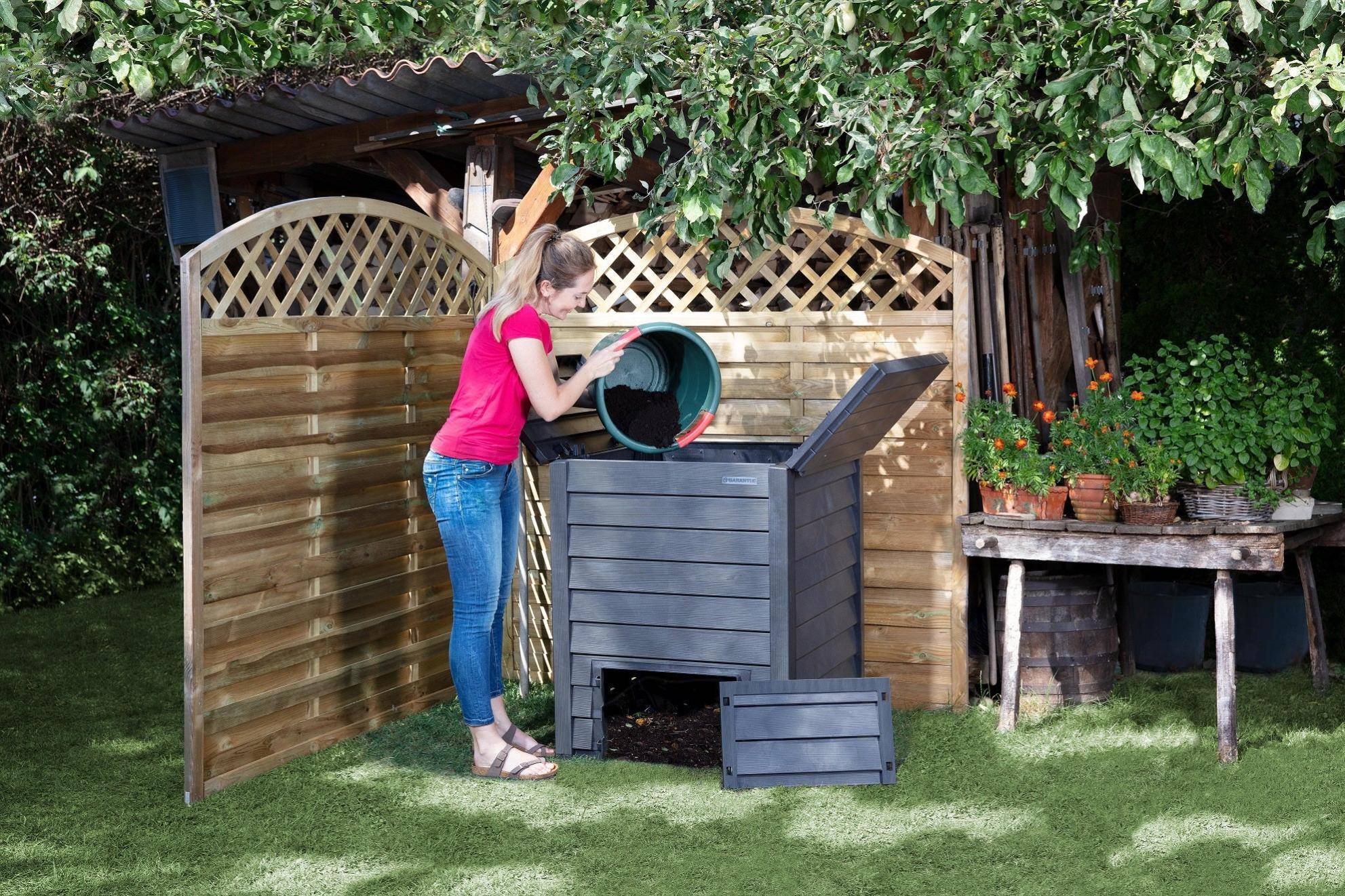 Garantia - Garantia - Composteur Thermo-Wood Brun Anthracite 400 L - Image 15