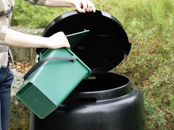 Bio seau composteur polypropylène vert 8L GARANTIA - Image 4