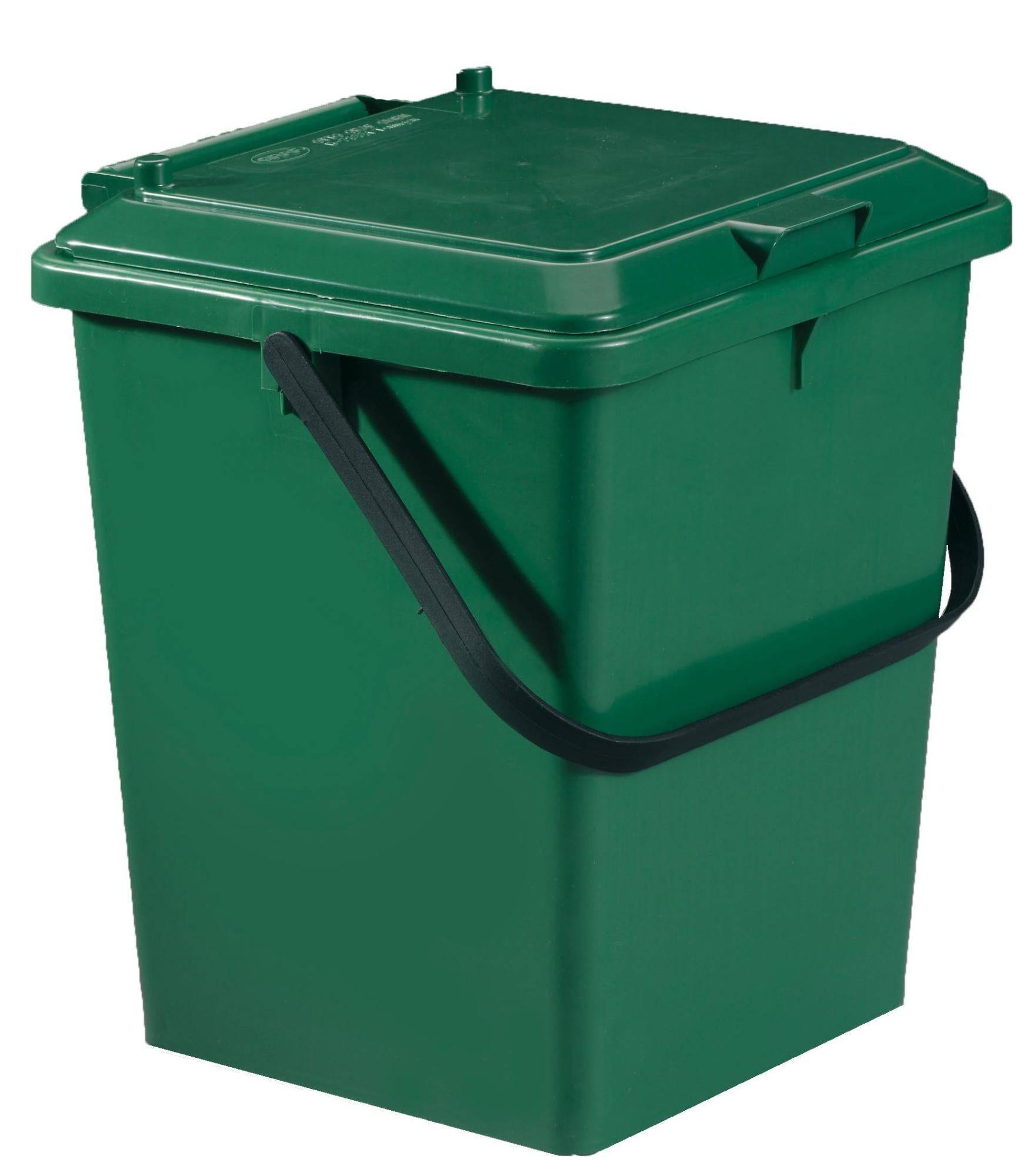 Bio seau composteur polypropylène vert 8L GARANTIA - Imagen 1