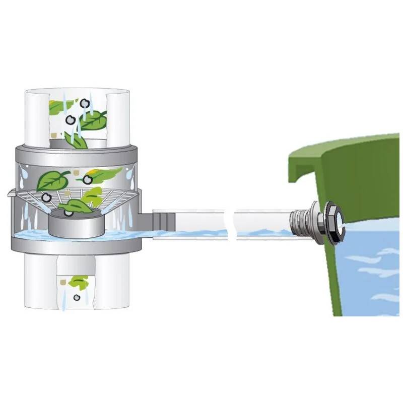 Graf - Collecteur filtrant Eco plastique gris 13x13x11,5cm – GRAF - Imagen 5
