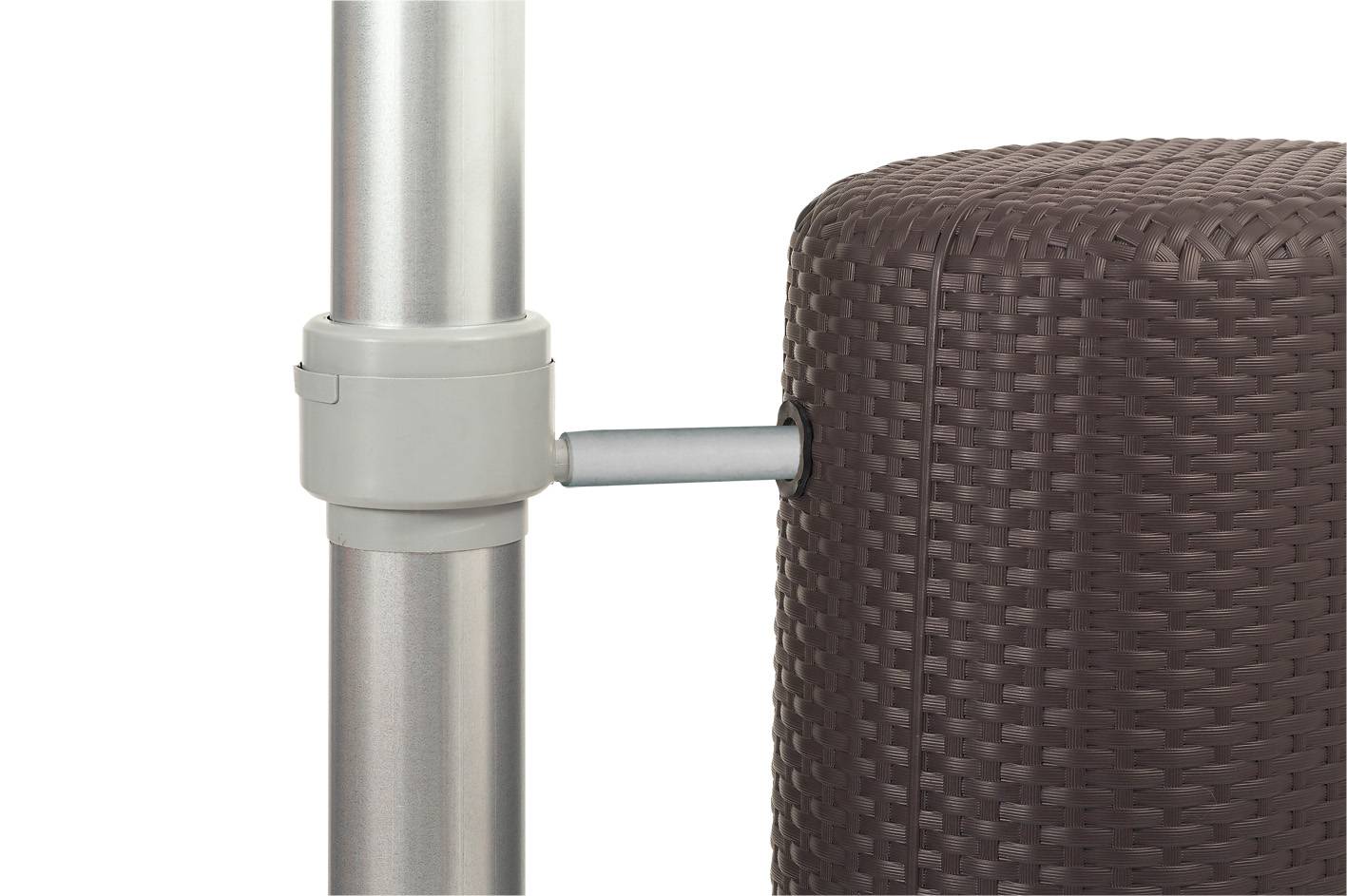 Graf - Collecteur filtrant Eco plastique gris 13x13x11,5cm – GRAF - Imagen 3