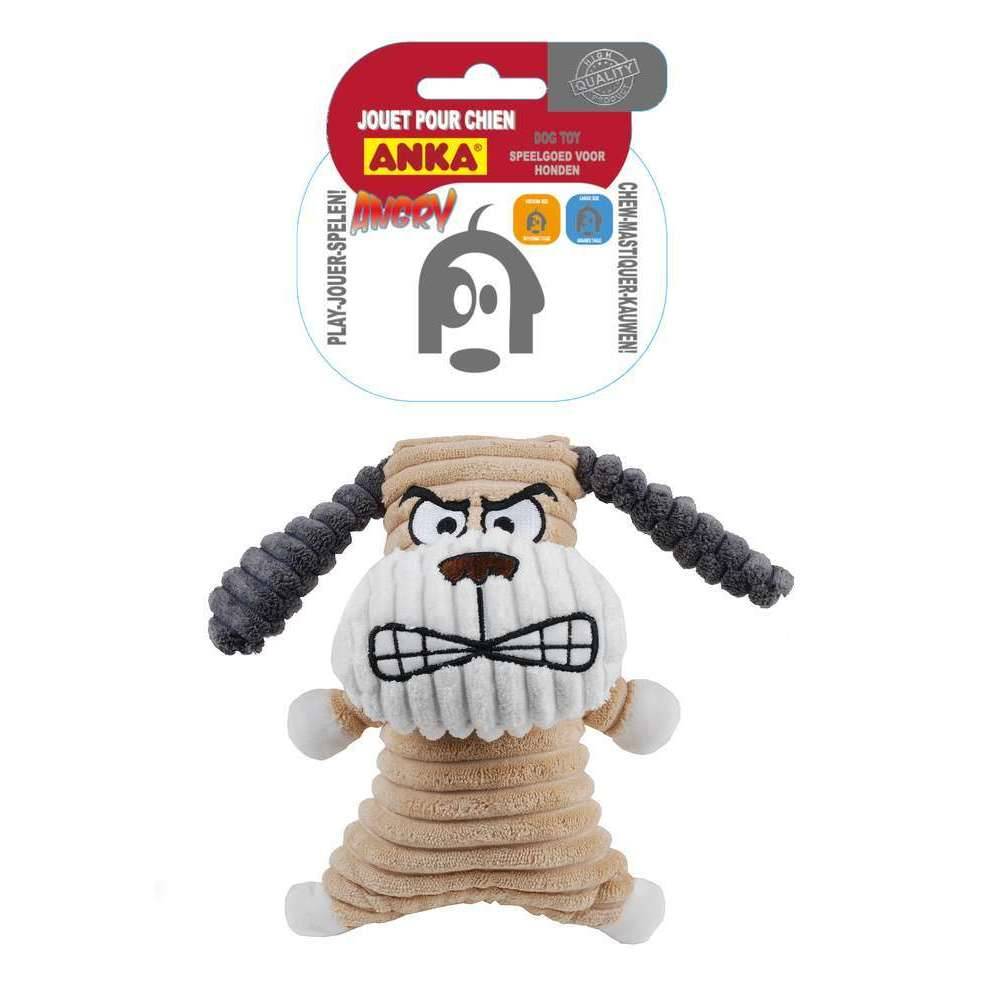 Anka - Jouet peluche chien angry - ANKA - Image 1