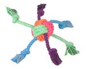 Anka - Pelota cuerda patchwork multicolor - ANKA - Imagen 1