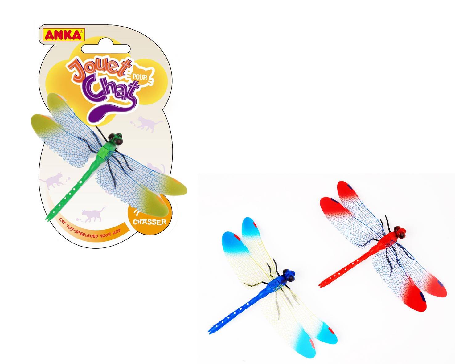 Anka - Anka - Juguete libélula L.9,5 x l.2 x H.15 cm - Imagen 1