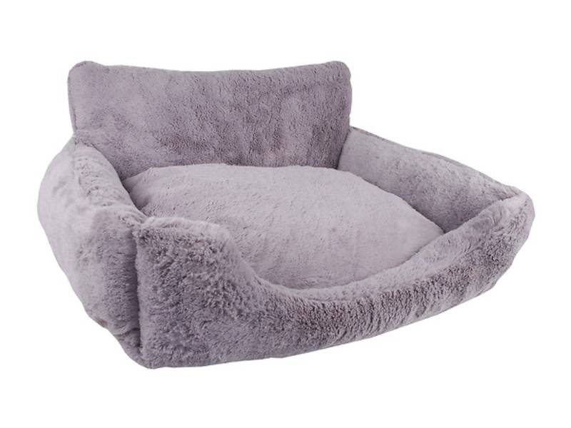 Canapé Solly tissu gris 50 x 40 x 25 cm – CATS FASH