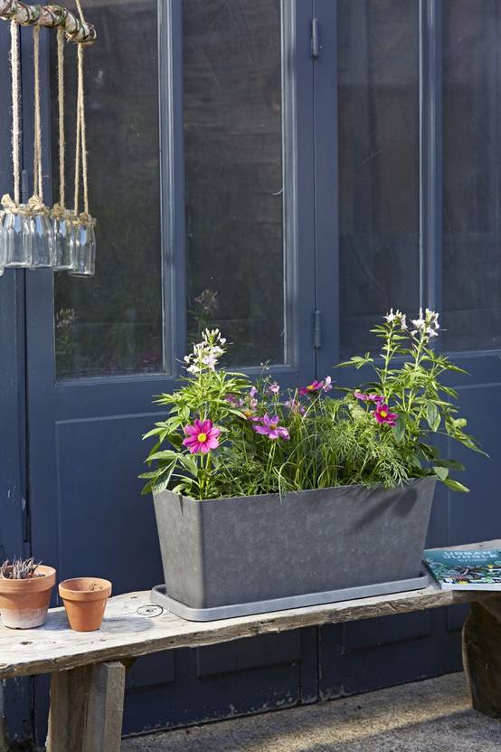 Poétic - Jardinière Éléments Ardoise 23,7 L - POETIC - Image 3