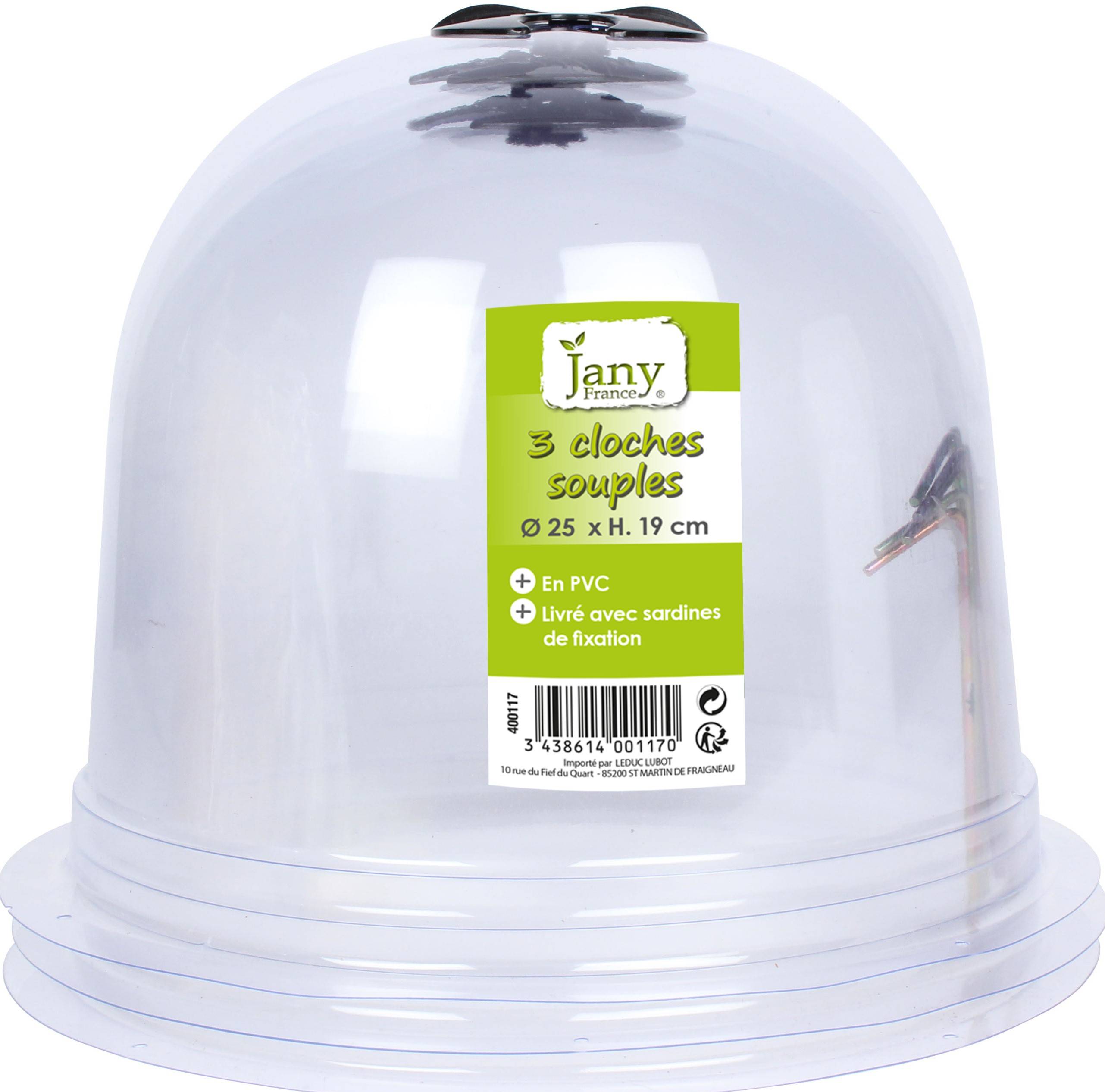 Cloche à Salade Transparente Lot de 3