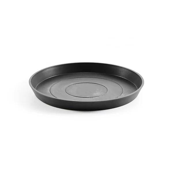 Pot de Fleur Rond Plastique Recyclé Gris Ø 50,5 H. 3,5 cm – ECOPOTS