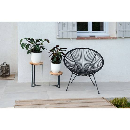 Louis Moulin - Sellette industrielle fer anthracite - Image 9