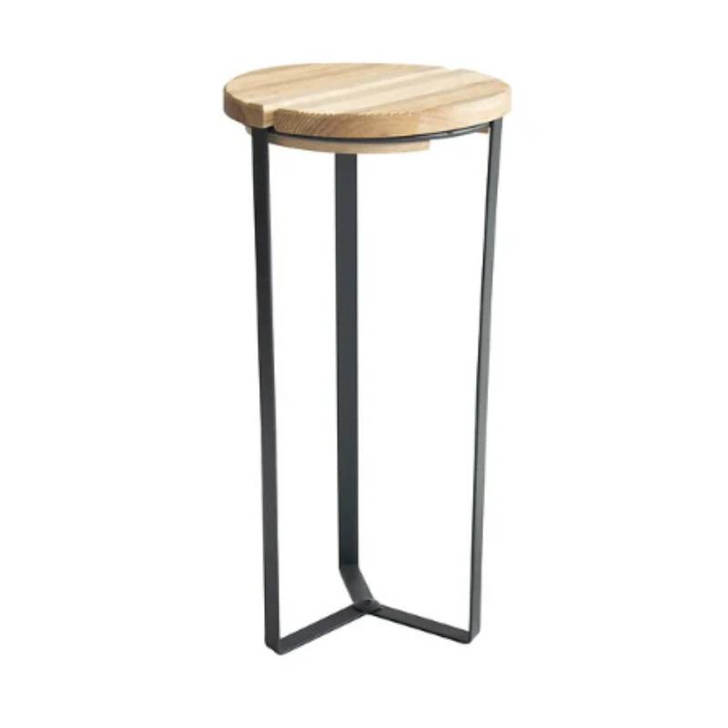 Louis Moulin - Sellette industrielle fer anthracite - Image 1