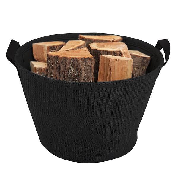 Le Marquier - Panier à bûches Teahupo noir - Image 2